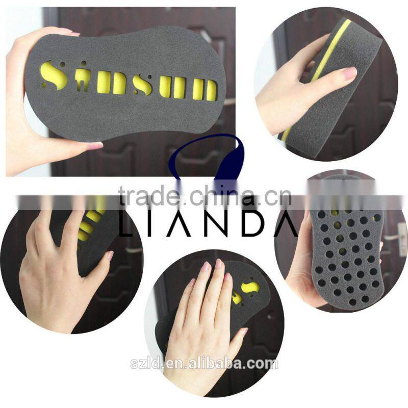 magic twist hair sponge,barber hair sponge,curl hair twist sponge