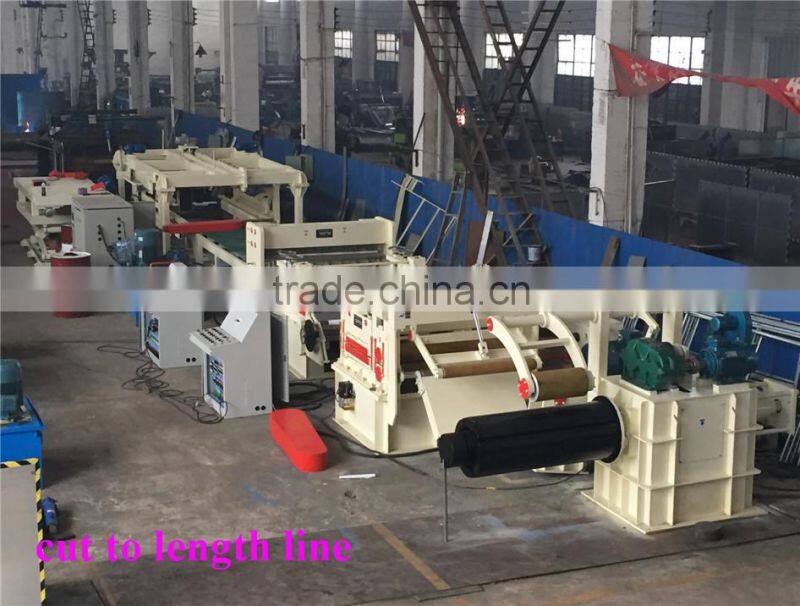 Aluminium Coil Leveling And Cutting Line