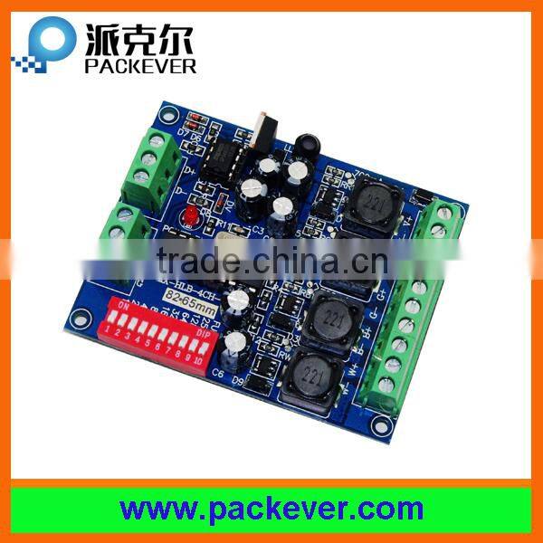 350mA/700mA RGBW LED 4 channels constant current DMX512 decoder, constant current dmx decoder
