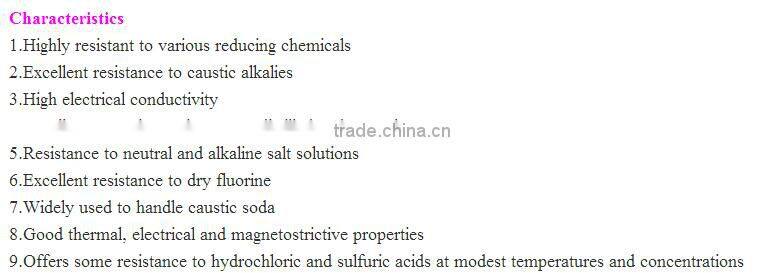 High quality incoloy Alloy 690 N06690 2.4642 Nickel ALLOY pipe sheet bar