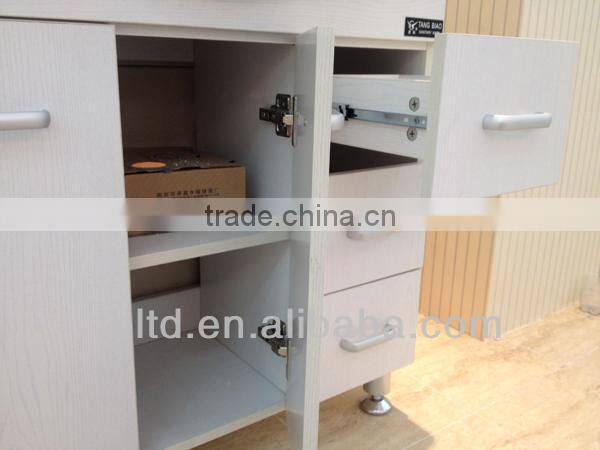 Bathroom furniture bathroom cabinet with light and mirror made in China