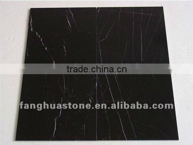 Chinese Marble Nero Mariquna tile