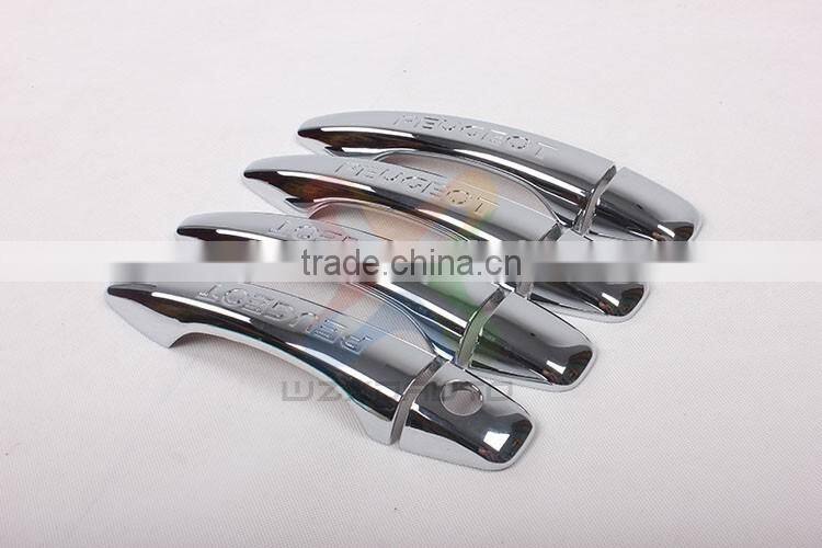 Chrome Door Handle Handles Cover Trim HANDLE COVER FOR PEUGEOT PG 2008