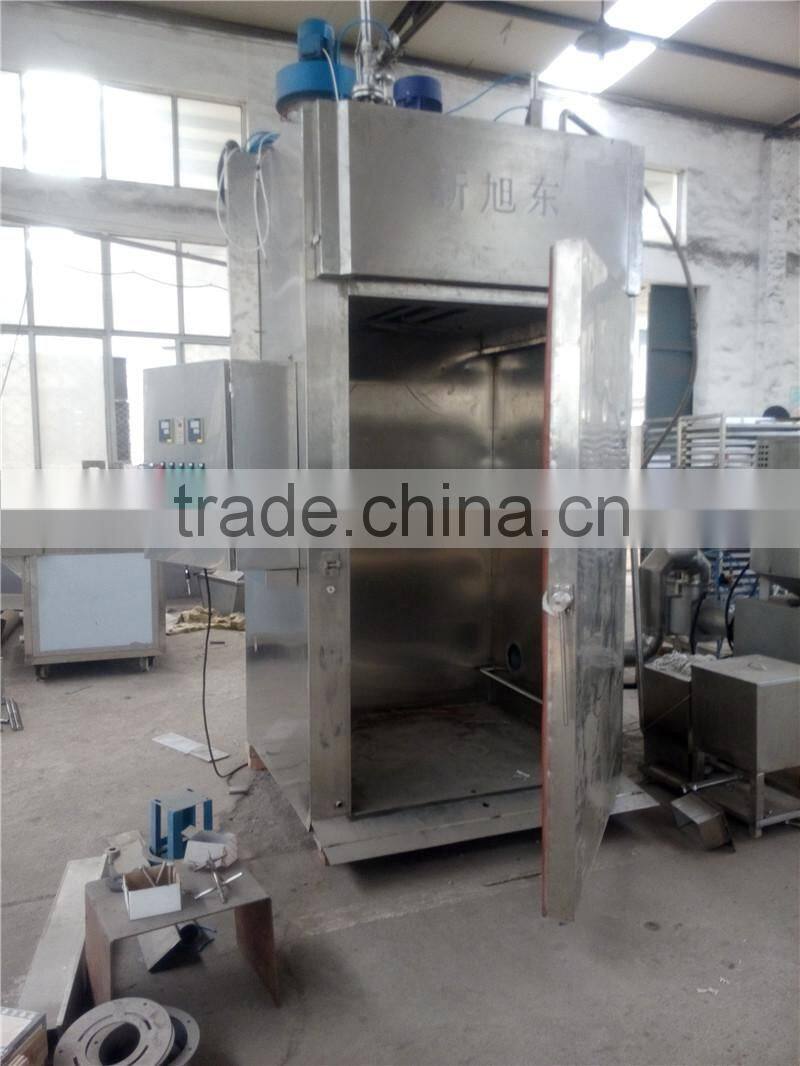 Fish tufu smoking oven