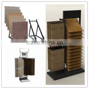 Metal Staggered Tile Display Stand