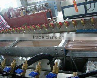 PVC WPC profile production line/window profile making machine/door profile machine