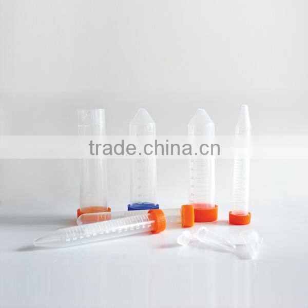 screw cap disposable 15ml centrifuge tube