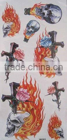 ghost shape body tatoo stickers