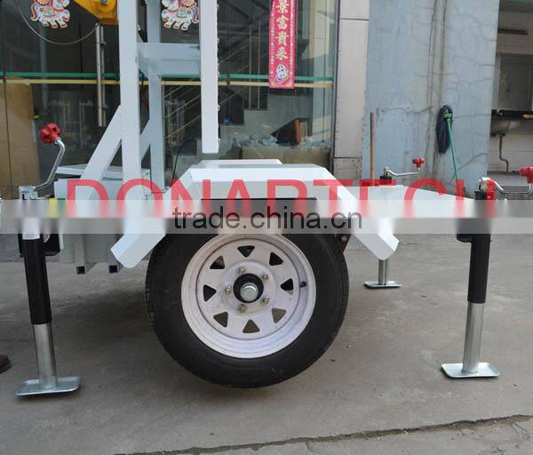 Solar Power Mobile Trailer LED Sign