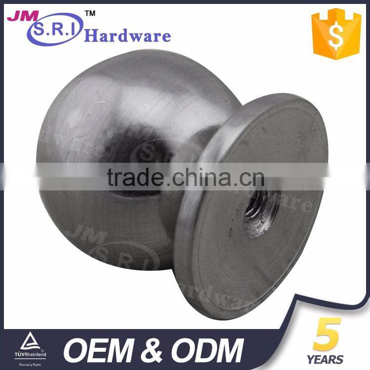 Small round shape aluminum bedroom furniture knob