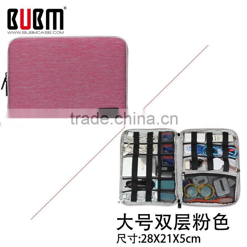 WHOLESALE BUBM Nylon cable organizer case headphones usb organiser bag
