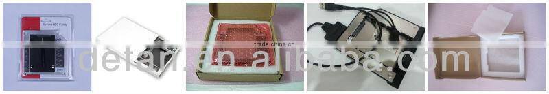 9.5mm 2.5' second hdd caddy for Lenovo T400,W500