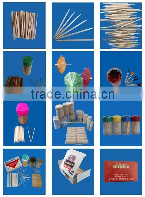 144pcs party picks wooden flag toothpicks wholesale