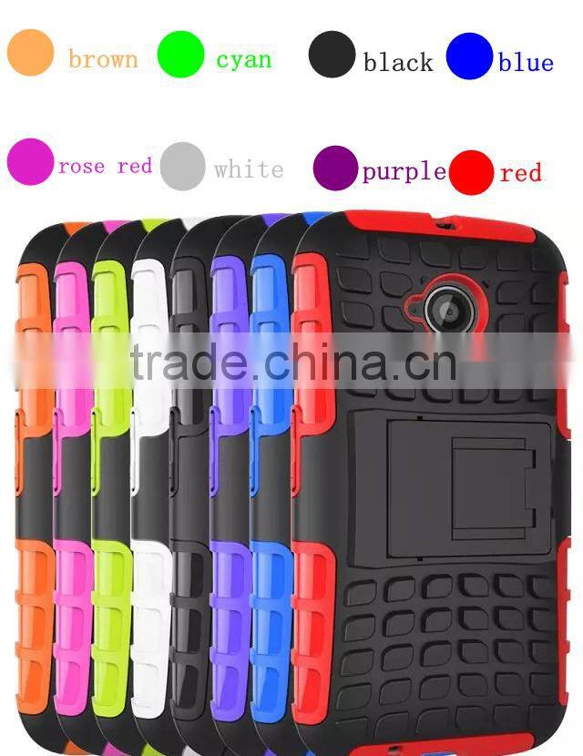 New Fashion Shockproof Armor Rugged Protective Phone Case For MOTO E2