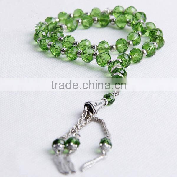 crystal bead prayer muslim rosary