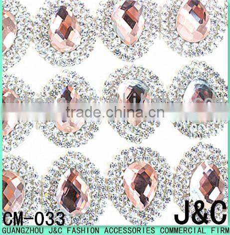 8*8 square glass stone mesh roll 24*40 cm hot fix glue mesh trimming