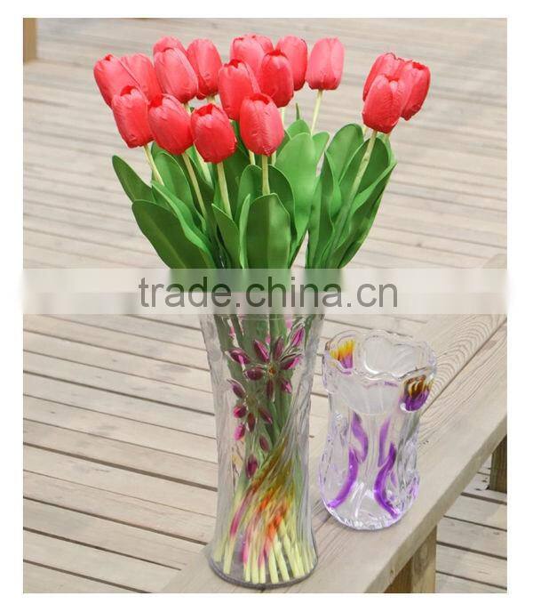 Modern decorative artificial tulip flower,tulip flowers for decoration