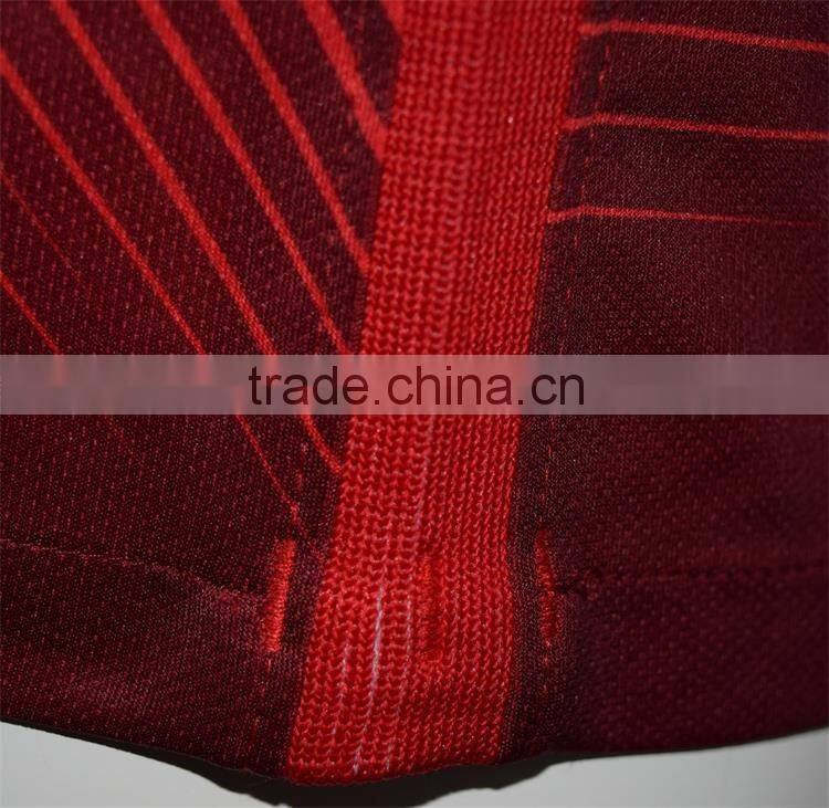 Sublimation football kit home/away soccer uniforms