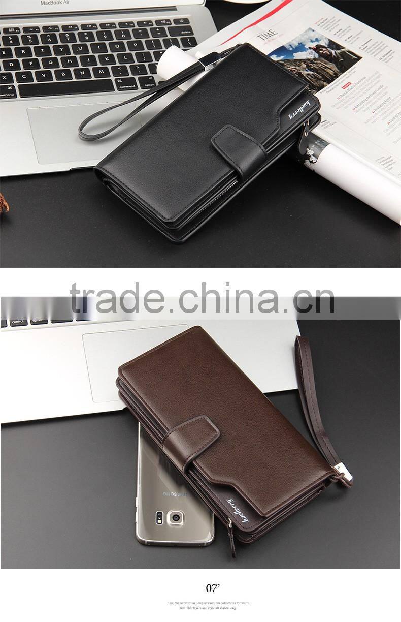 Fashion Brand Wallets For Men Business with baellerry brand