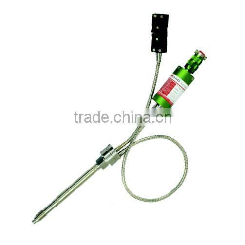 oil filled no harm flexible melt pressure transducer with thermocouple