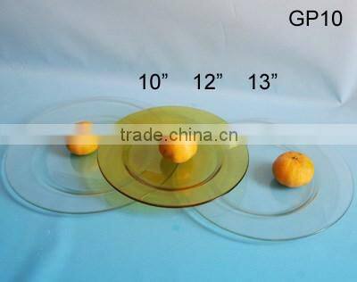 2016 new smooth glass plat for fruit
