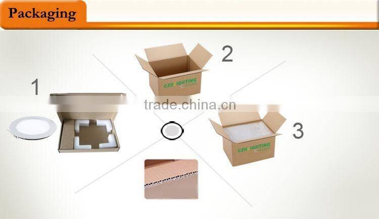 9w ultra slim round SMD2835 led panel light for hotel rooms