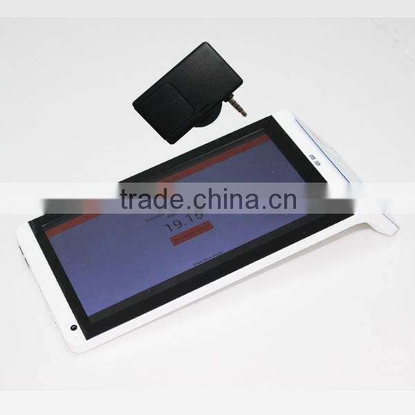 7inch Android POS Pad Allwinner A23 NFC tablet pc Built in 3g android 4.2 OS 512MB 4GB