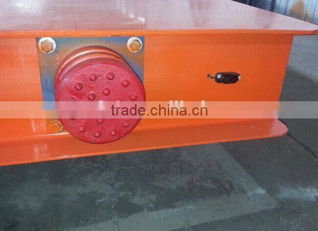 Electrical transfer cart with wheels platform transfer cart on rails