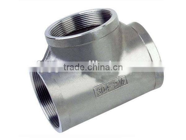 ASME B16.11 Alloy Steel Threaded Forged Equal Tee