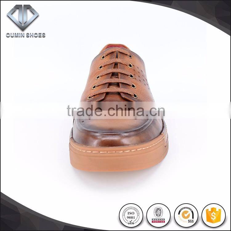 Pluto men comfortable hot sell casual shoe,the Italian style manual changing color series street style