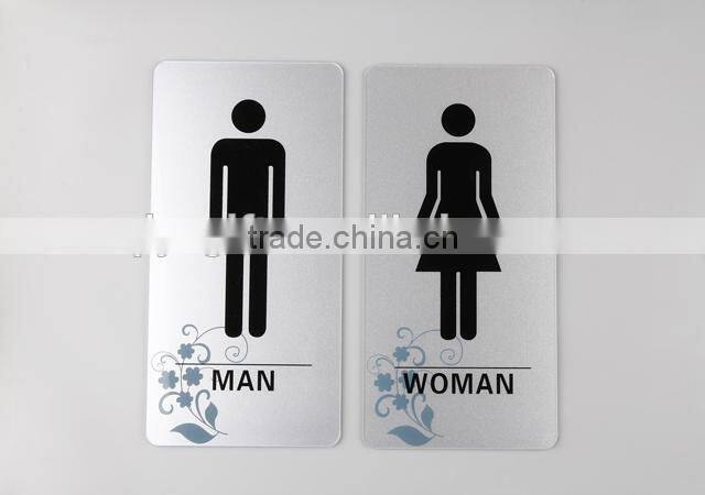 hot sale acrylic toilet signs plastic do not disturb door hangers