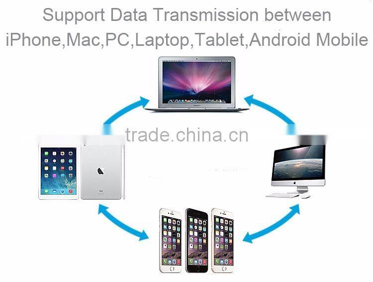 Micro USB OTG USB flash drive custom memory disk 32G 64G for iPhone 5 5s 6 6s 6 plus for iPad air mini android smartphone