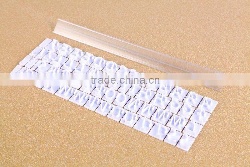 2014 New Big size alphabet cookie cutter