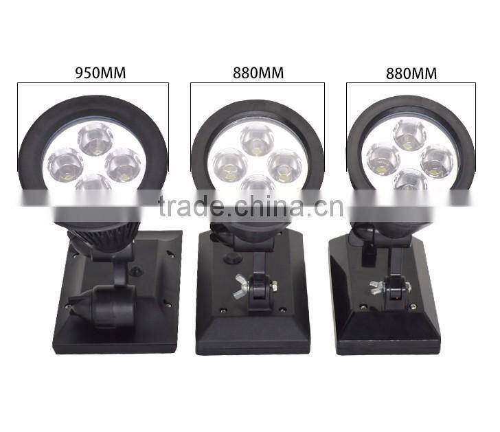 Popular solar lawn lamp sensor lighting white lighting source with two ways installation