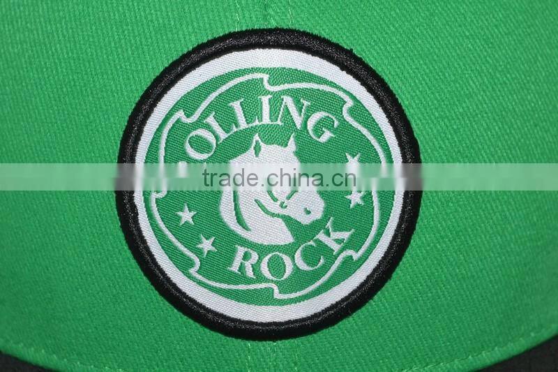 Guangzhou chapter hat factory professional customized 100% cotton embroidery logo Flat brim hat