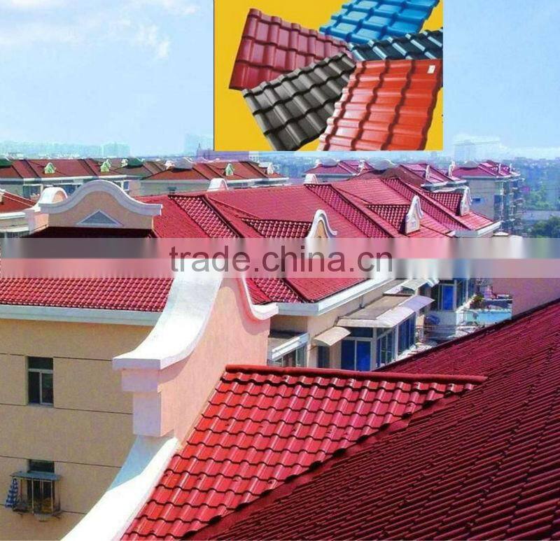 Ultra weathering ASA coated plastic synthetic resin roof tile