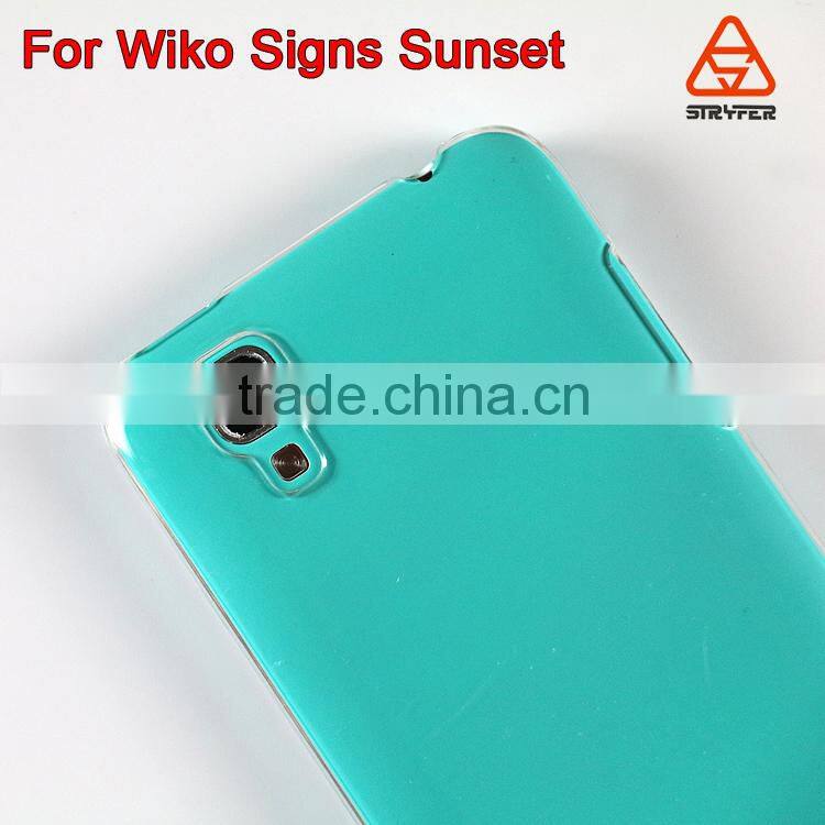 China mobile phone case cover for Wiko Sings Sunset