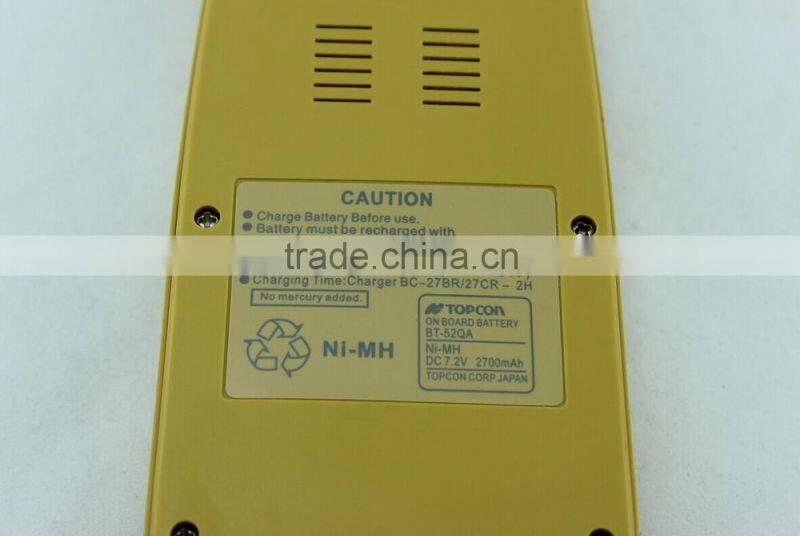 Compatible rechargeable battery BT-52QA for Topcon GTS-3002,GTS-3005 and GTS-3007 total station
