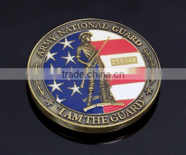 Wholesale Gold Cheap Custom Metal Challenge Coin