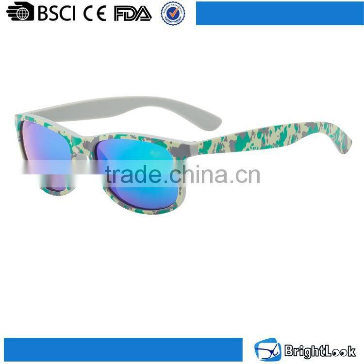 China factory OEM paper transfer frame mirror sunglasses custom logo