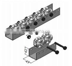 JY-2047|Easy to Load Goods Sliding Track|Bearing Strong Multifunctional Roller Track
