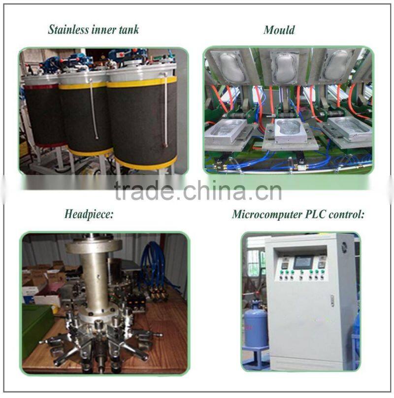 High pressure continuous polyurethane PU foaming machine for widely application