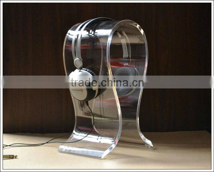 Acrylic stand for earphone retail, exhibition, display show