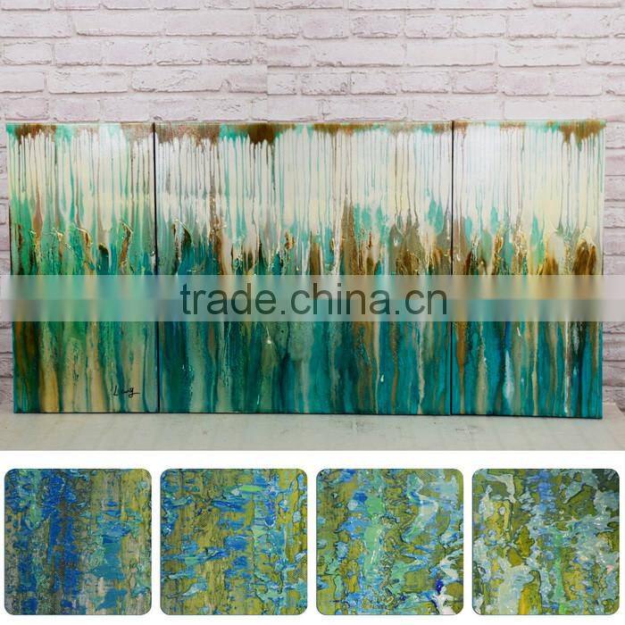 handmade modern scenery art painting for bedroom