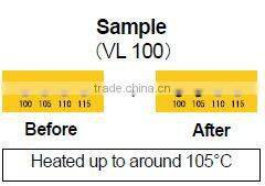 Temperature Indicator for Sputtering system
