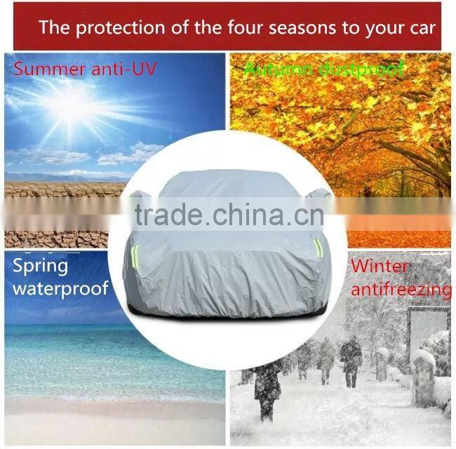 Full Car Cover Waterproof Anti Heat Sun UV Snow Dust Rain Resistant Protection