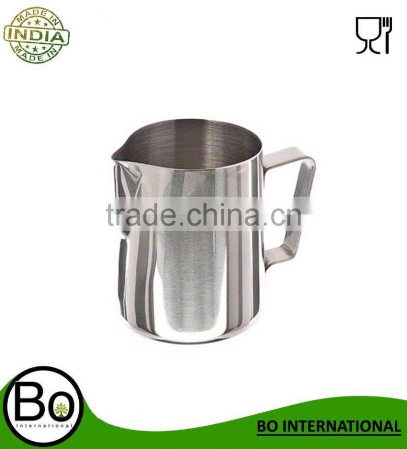 Stainless steel 18/8 milk pitcher SGS FDA wholesale milk pitcher