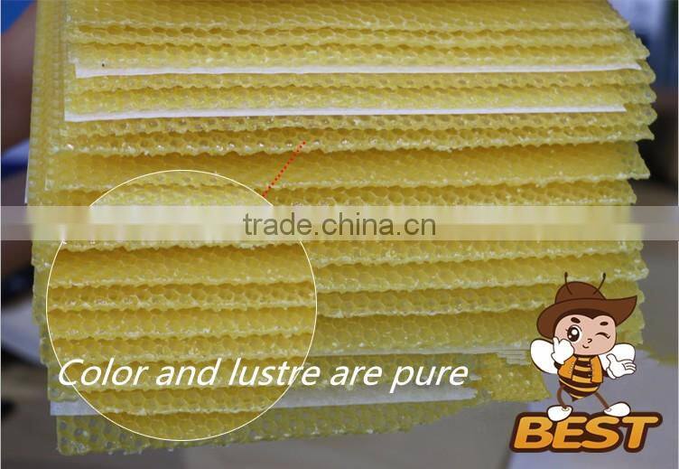 100% Pure Organic Beeswax Comb Foundation Sheet