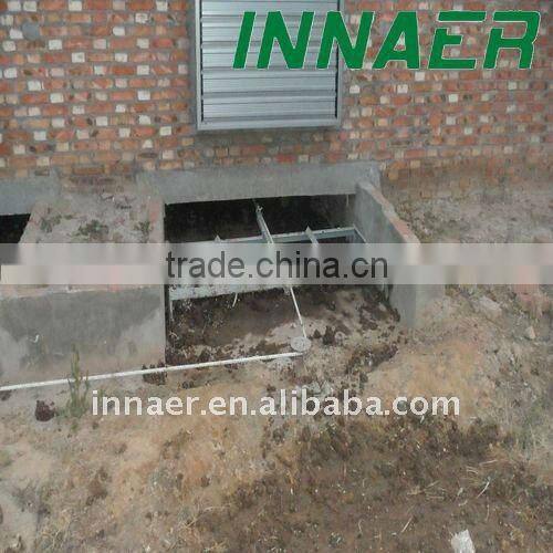 Automatic manure cleaning machine/manure removing system