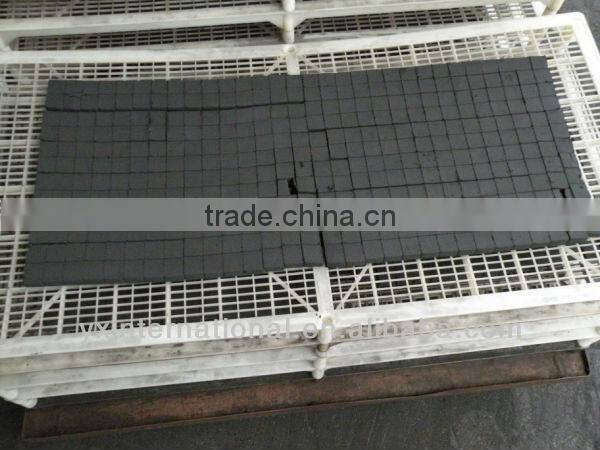 Cubic shape electric shisha charcoal 2.5*2.5*1.5cm